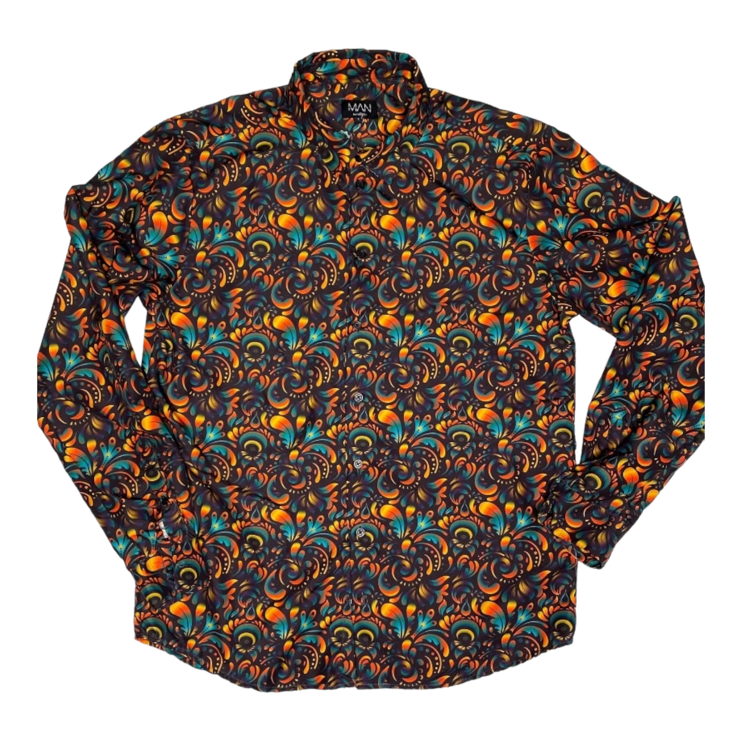 Psychedelic Boohoo Man Top