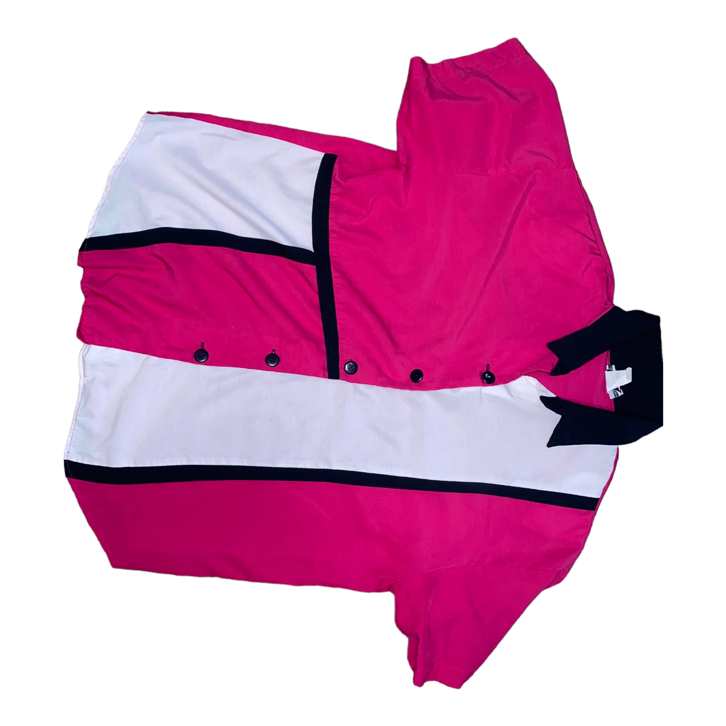 Hot Pink Colorblock Top