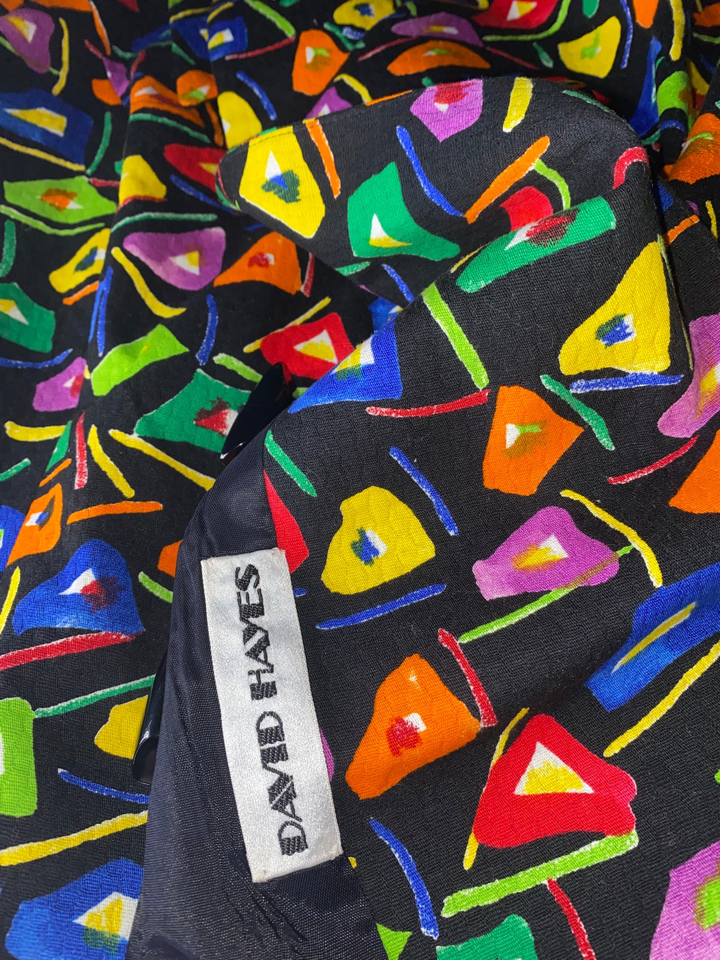David Hayes for Saks Fifth 80s Jacket