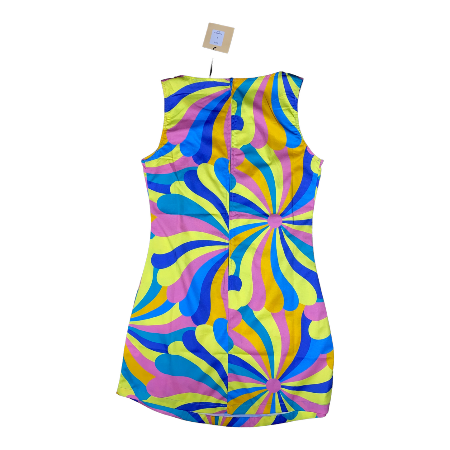 Smak Parlour Psychedelic Print Sleeveless Mini Dress