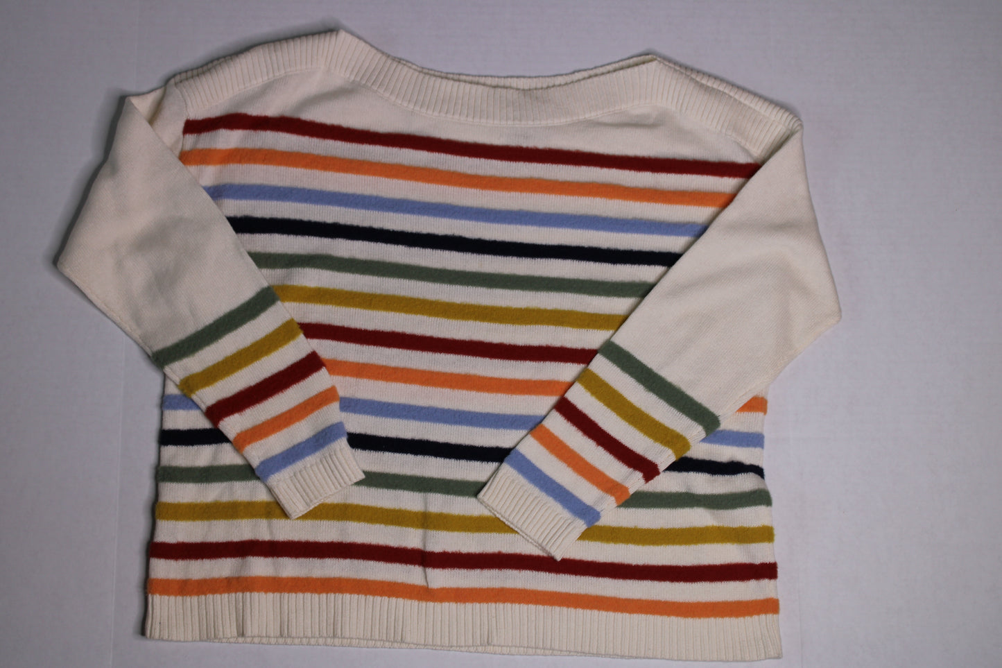 Fuzzy Stripe Sweater