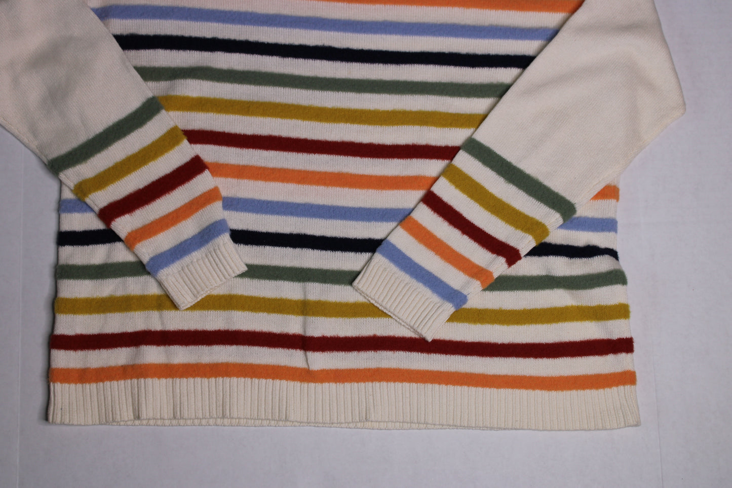Fuzzy Stripe Sweater