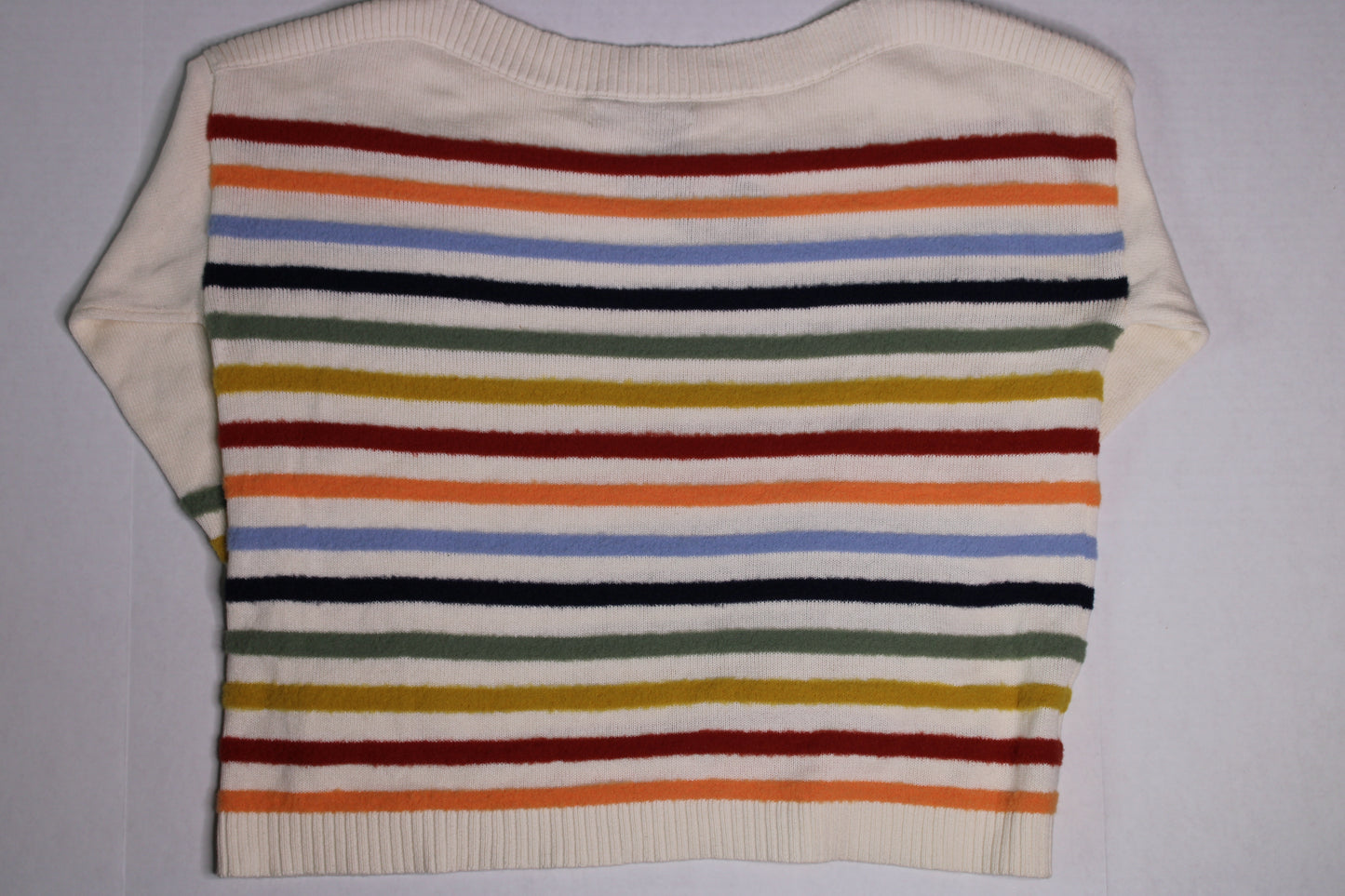 Fuzzy Stripe Sweater