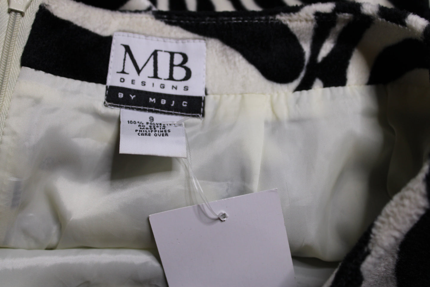 Zebra Print Mini Skirt