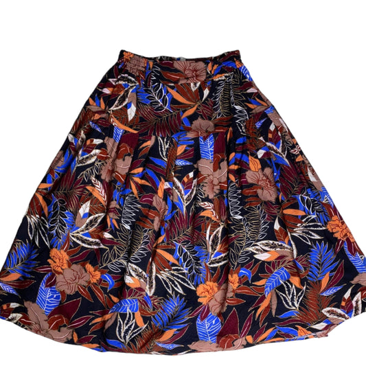 Fall Leave Midi Skirt