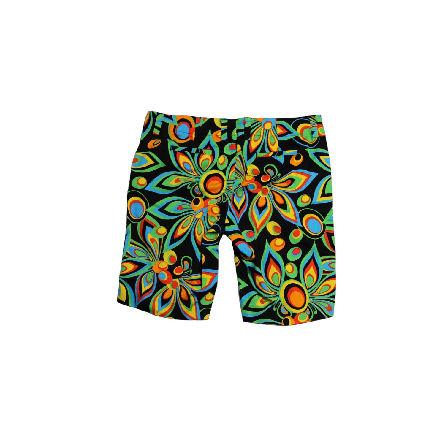 Loudmouth Black Psychedelic Golf Shorts