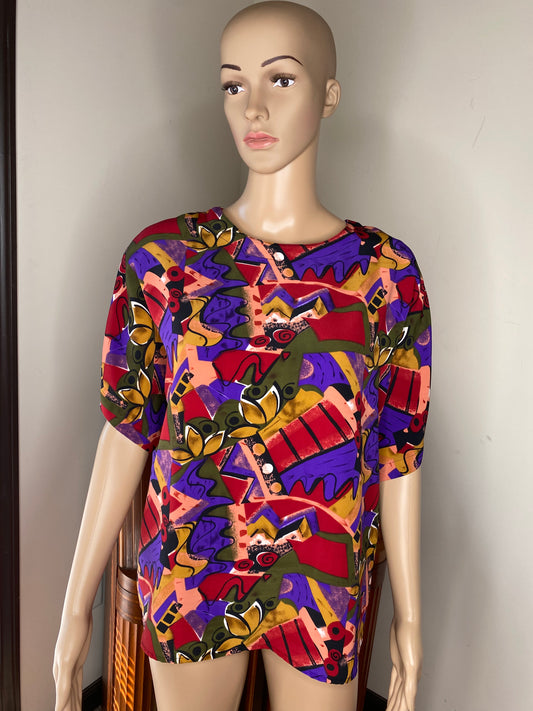 Ché Studio Abstract Blouse