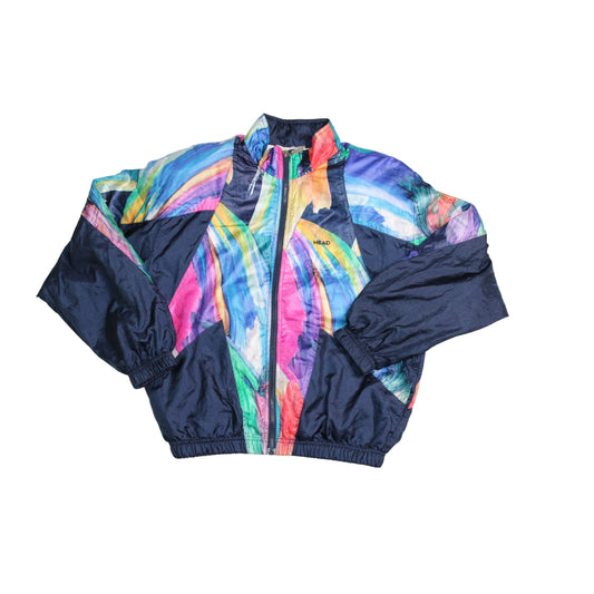 Multicolor Windbreaker