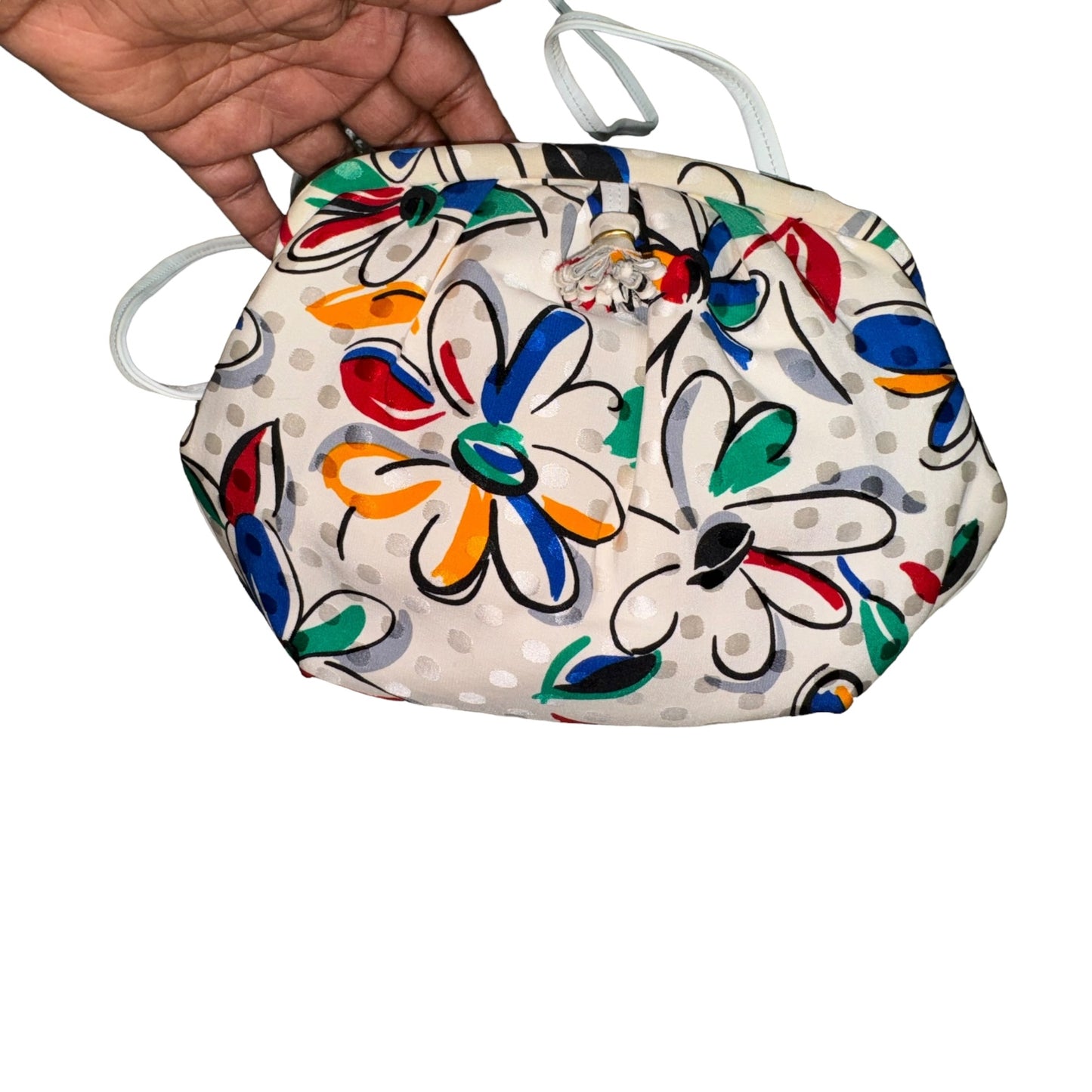 Floral Print Shoulder Crossbody Handbag