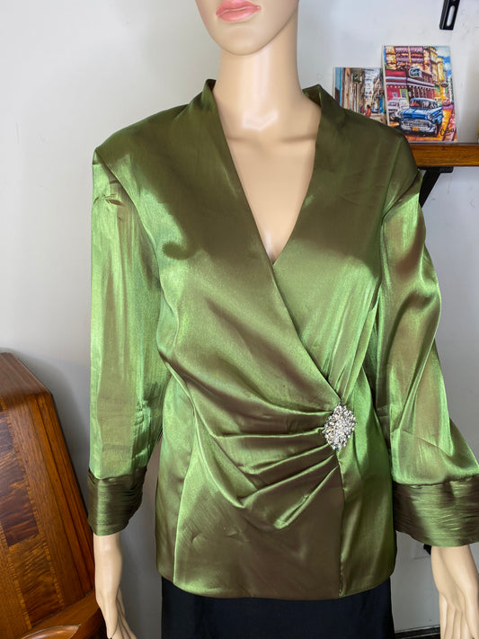 Green Evening Blouse