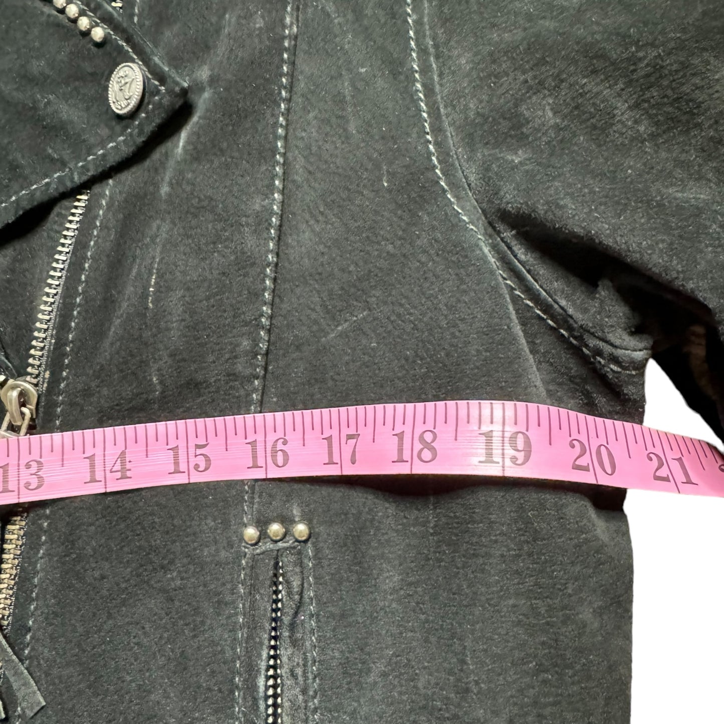 Jack Daniels Leather Biker Jacket.