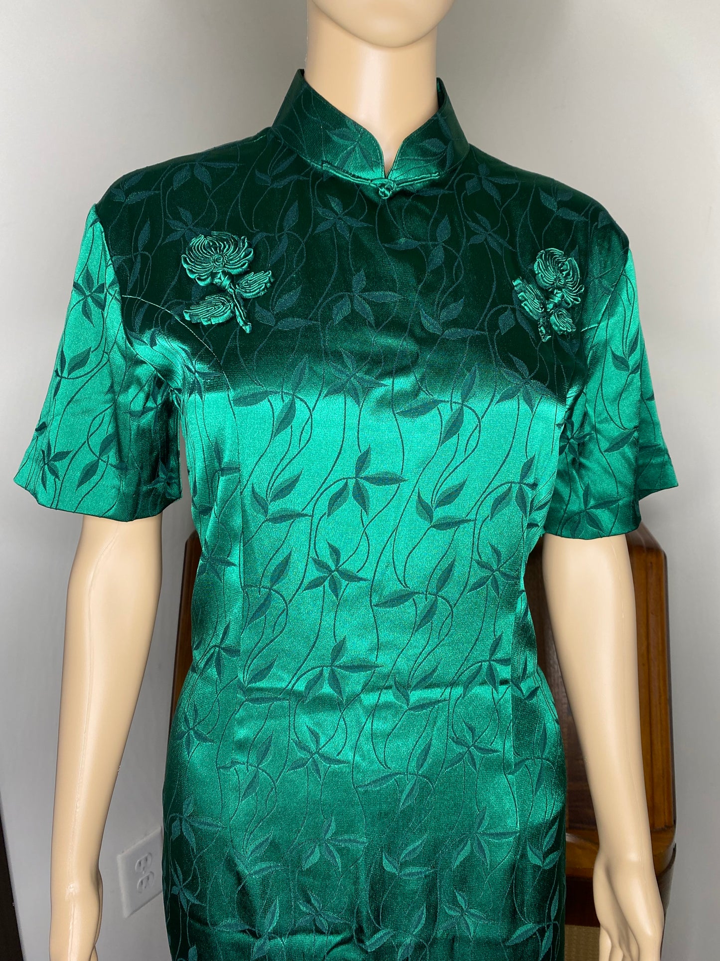 Emerald Green Oriental Dress