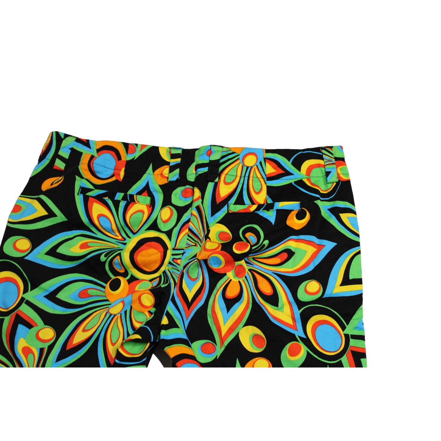 Loudmouth Black Psychedelic Golf Shorts