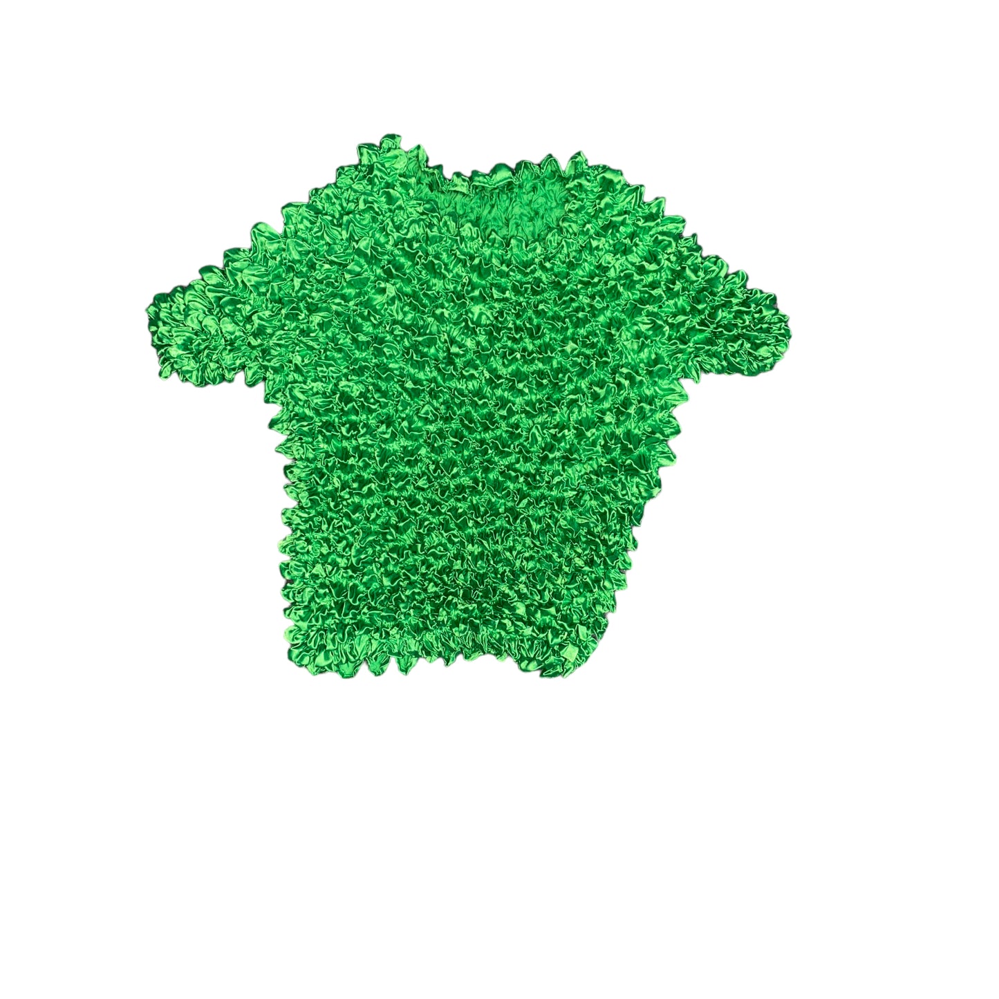 90s Puffer Shirt Green