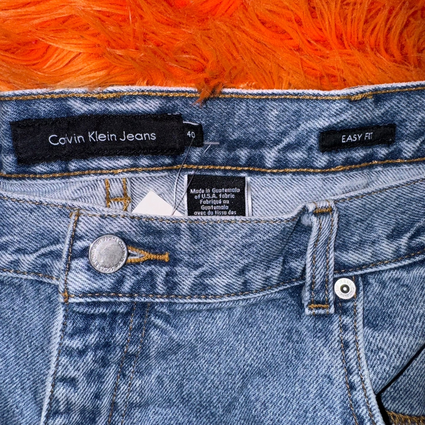 Vtg 90s Calvin Klein Jeans Easy Fit Jean