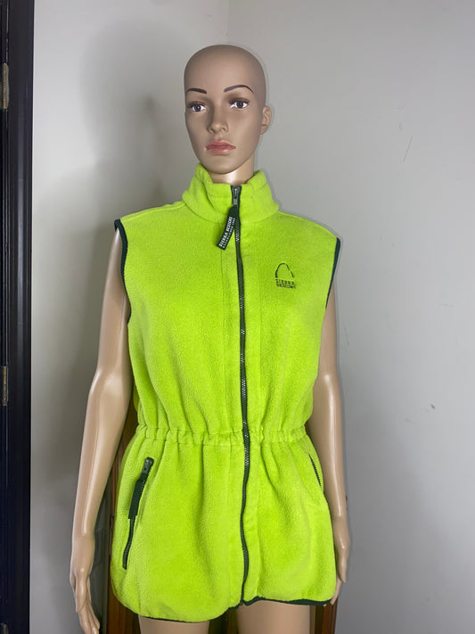 Lime Green Outdoor Vest