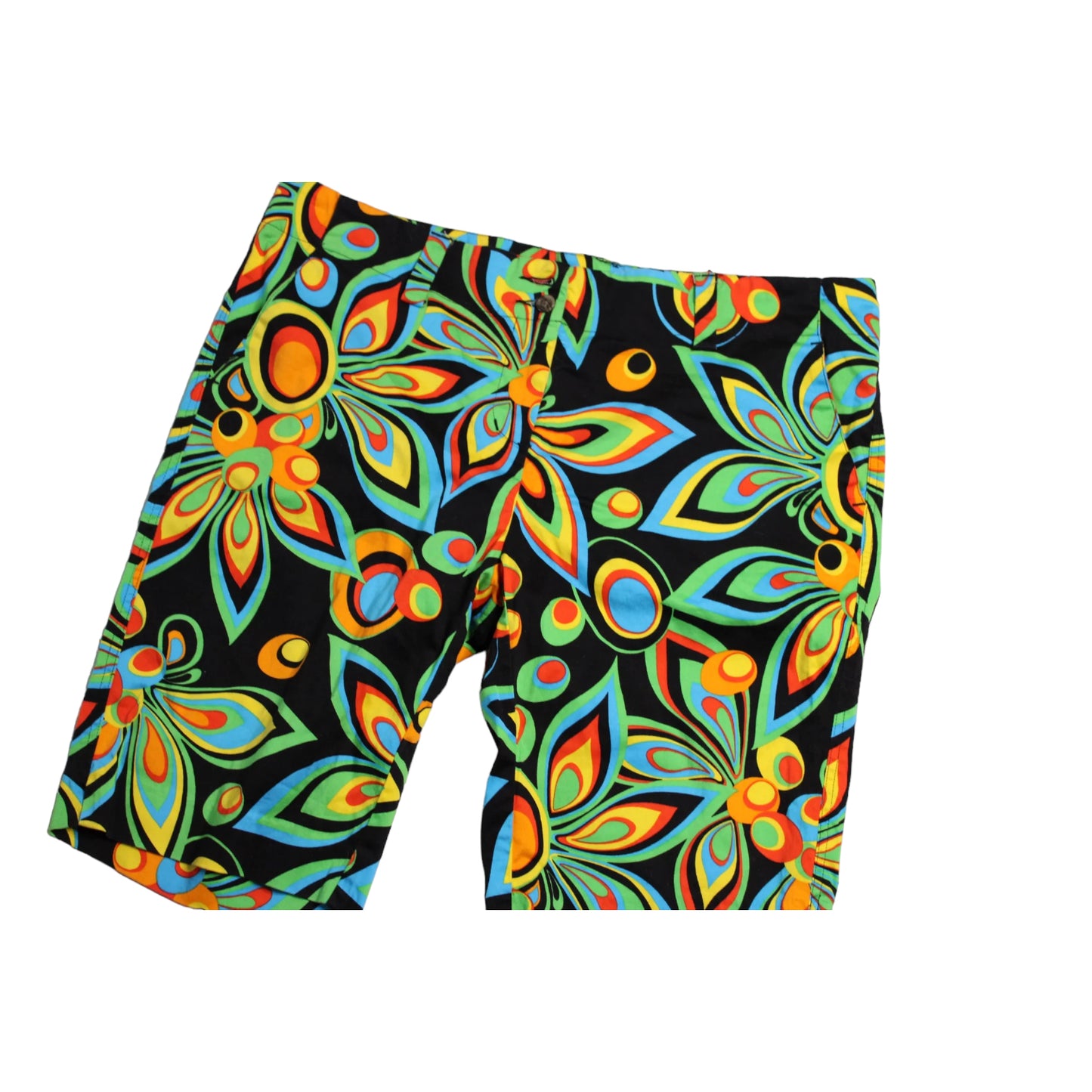 Loudmouth Black Psychedelic Golf Shorts