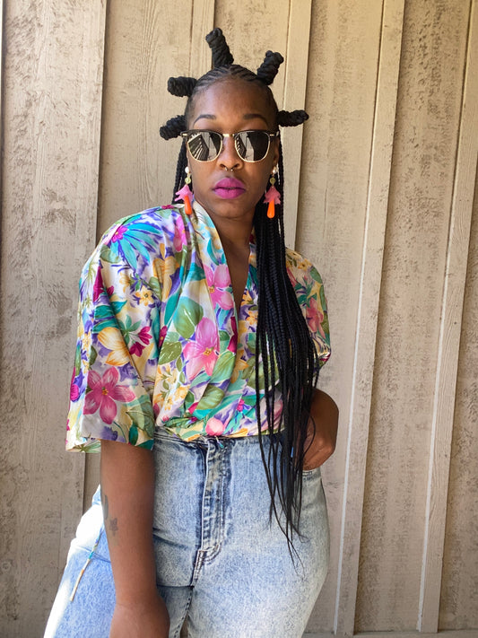Medium Floral Robe