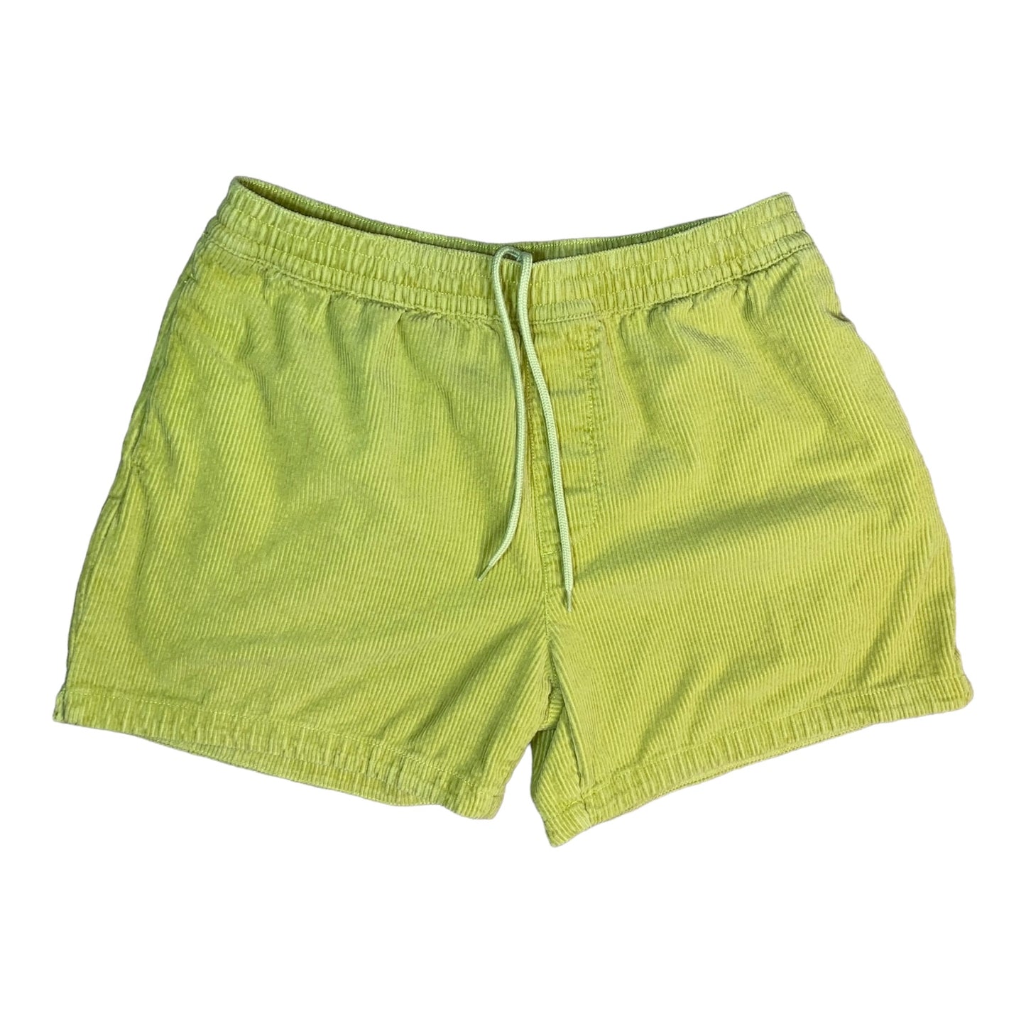 Green Corduroy Short