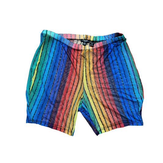 Rainbow Mesh Shorts