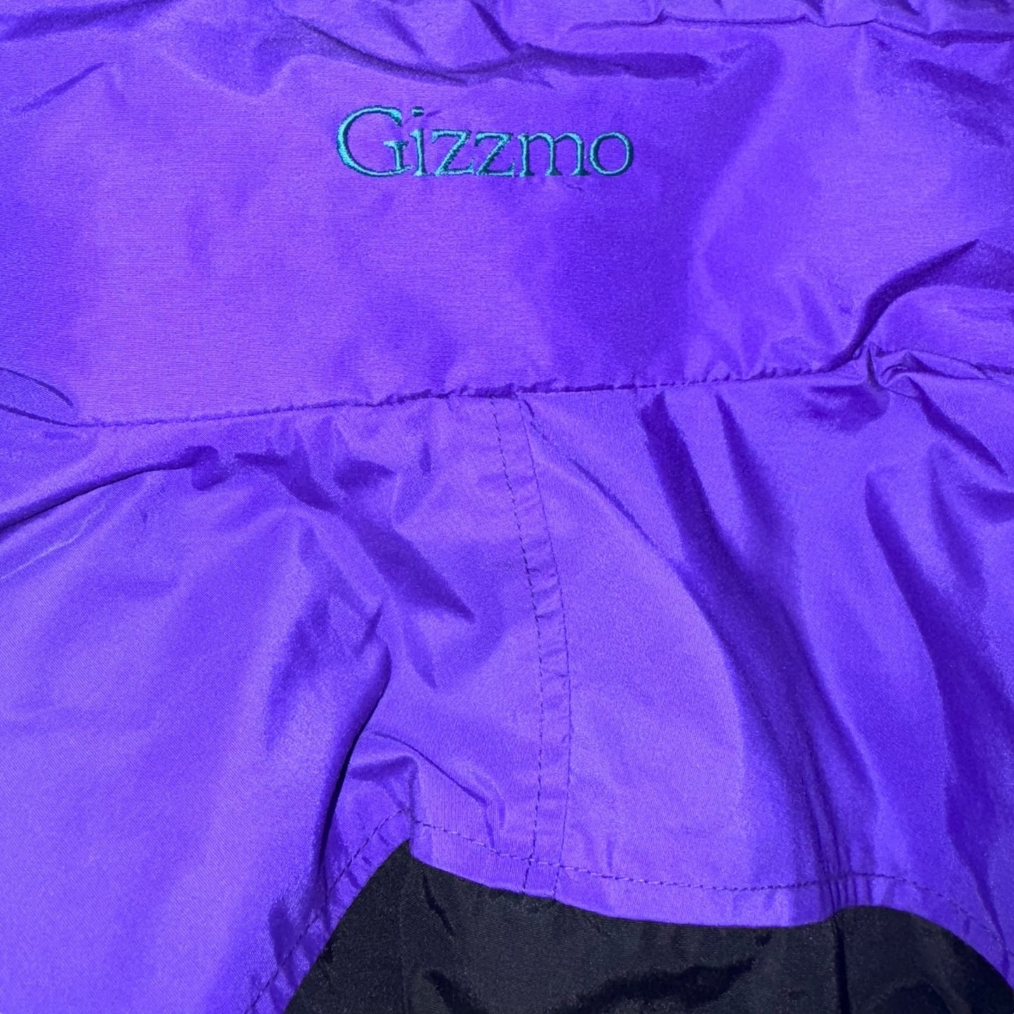 Vintage Columbia Gizmo Tech Series 3 in 1 Black Purple Turquoise  Ski Jacket