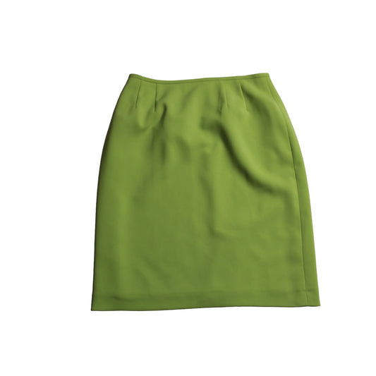 Spring Green Casual Skirt