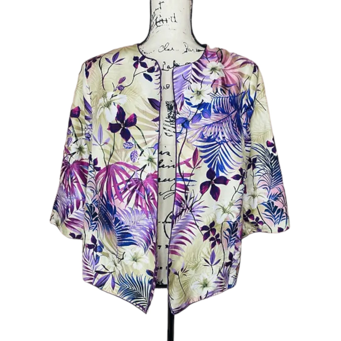 Lavender Spring Open Jacket