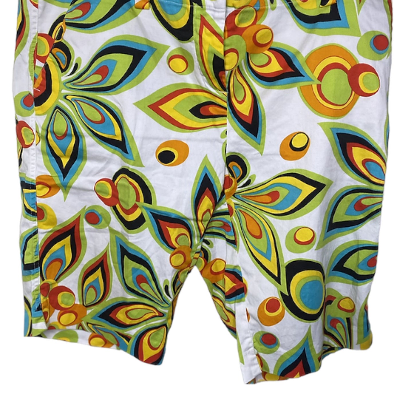 White Psychedelic Men’s Golf Shorts