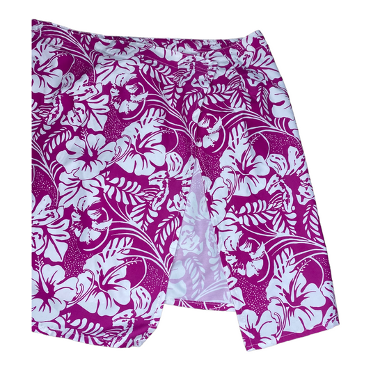 Tropical Swim Wrap Skirt