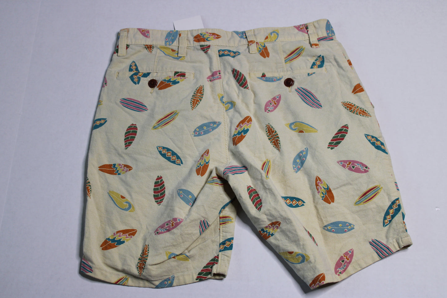 Surf Board Print Shorts